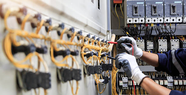 Professional Electrician technician working in Kasson, MN